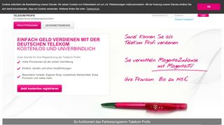 
                            8. Telekom Profis: Das Partnerprogramm der Deutschen Telekom für ...