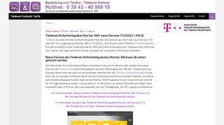 
                            13. Telekom Sicherheitspaket Norton 360: neue Version 7.0 (2012 / 2013)