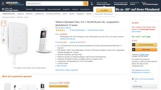 
                            12. Telekom Speedport Neo, 5-in-1 WLAN Router inkl.: Amazon.de ...