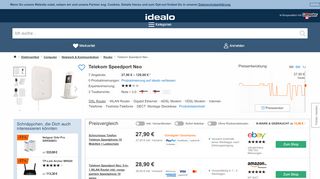 
                            12. Telekom Speedport Neo ab 19,90 € | Preisvergleich bei idealo.de