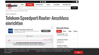 
                            13. Telekom-Speedport-Router: Anschluss einrichten - Bilder ...