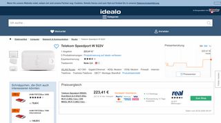 
                            10. Telekom Speedport W 922V ab 129,99 € | Preisvergleich bei idealo.de