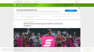 
                            5. Telekom Sport: Neue App für Kunden 24 Monate kostenlos › iphone ...