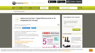 
                            13. Telekom Xtra Card Tarif – Prepaid SIM Karte mit bis zu 19 ...