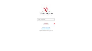 
                            1. Telelingua International T-Portal - Downtime information - Login