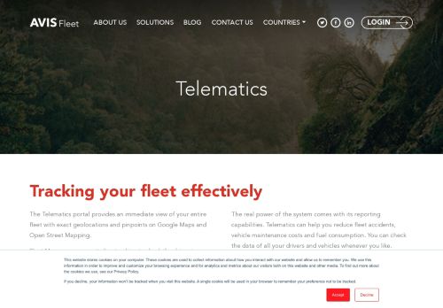 
                            12. Telematics | Fleet Company | Avis Fleet