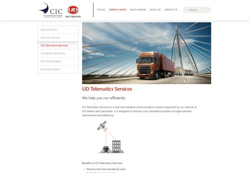 
                            9. Telematics support - UD Trucks