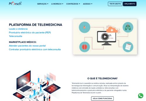 
                            1. Telemedicina Morsch: Referência em laudo a distância em todo Brasil