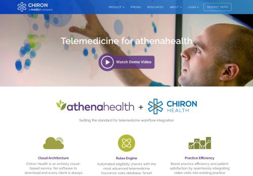 
                            9. Telemedicine for athenahealth | Chiron Health