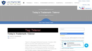
                            13. Telenor Archives | Lex Protector - Trademark | Patent | Copyright ...