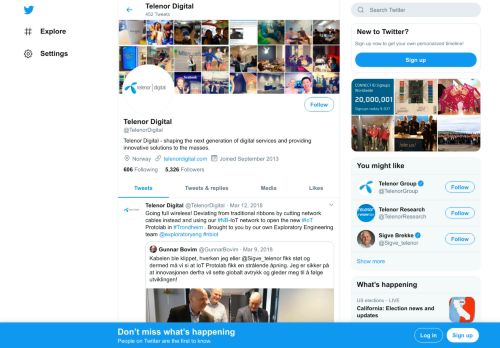 
                            12. Telenor Digital (@TelenorDigital) | Twitter