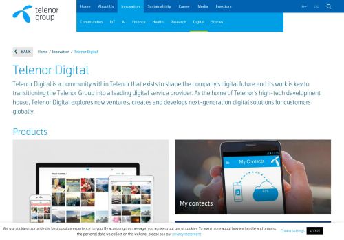 
                            13. Telenor Digital - Telenor Group