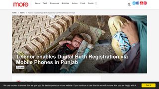 
                            11. Telenor enables Digital Birth Registration via Mobile ...