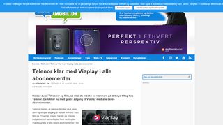 
                            10. Telenor klar med Viaplay i alle abonnementer - MereMobil.dk