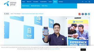 
                            9. Telenor launches mobile wallet Valyou in Malaysia - Telenor Group