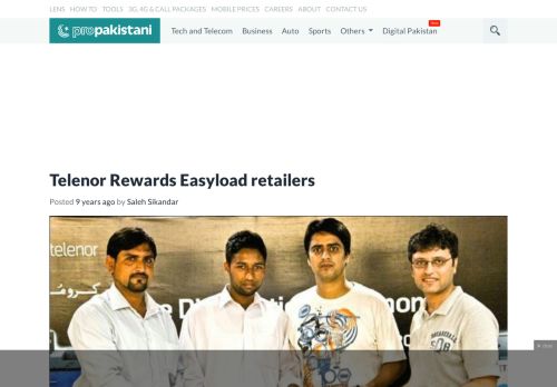 
                            13. Telenor Rewards Easyload retailers - ProPakistani
