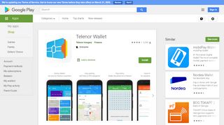 
                            11. Telenor Wallet - Apps on Google Play