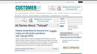 
                            8. Teleopti Archives - Customer Middle East