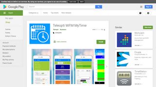 
                            6. Teleopti WFM MyTime – Appar på Google Play