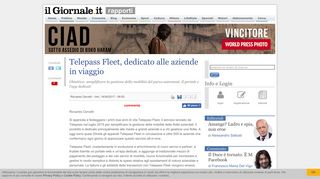 
                            5. Telepass Fleet, dedicato alle aziende in viaggio - Il Giornale