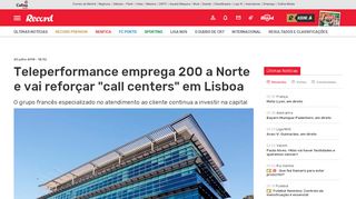 
                            12. Teleperformance emprega 200 a Norte e vai reforçar call centers em ...