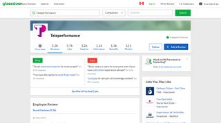 
                            6. Teleperformance - Login Administrator | Glassdoor.ca