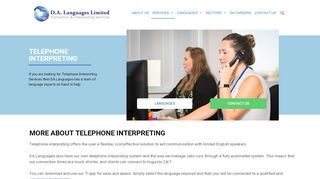 
                            6. Telephone Interpreting — DA Languages