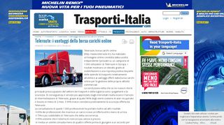 
                            8. Teleroute: i vantaggi della borsa carichi online - Trasporti-Italia.com