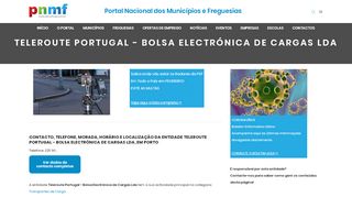 
                            13. Teleroute Portugal Bolsa Electronica de Cargas Lda - Horario ...