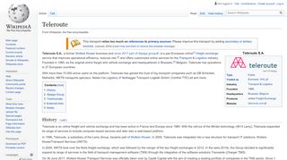 
                            8. Teleroute - Wikipedia