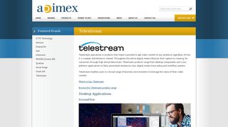 
                            9. Telestream - Brands | Adimex