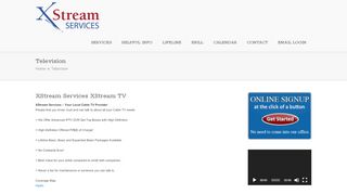 
                            9. Television - XStream Services