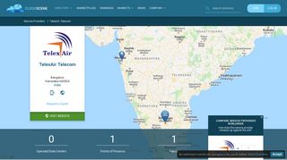 
                            6. TelexAir Telecom - India - Cloudscene