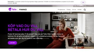 
                            7. Telia Finance: All teknik du behöver. Nu med riktigt bra finansiering.