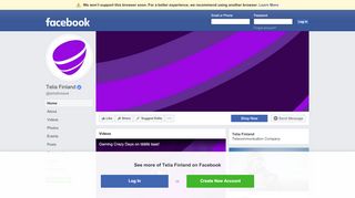 
                            4. Telia Finland - Home | Facebook