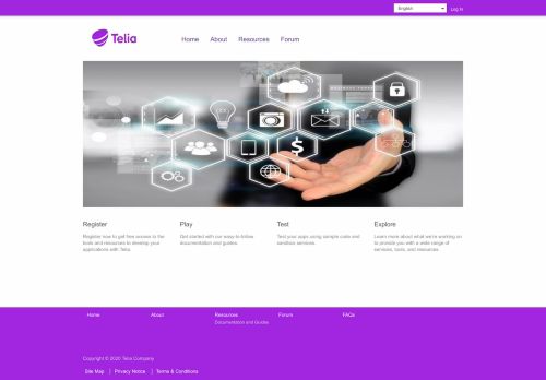 
                            8. Telia Opaali Portal: Home