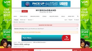 
                            7. Telkom ADSL settings | MyBroadband