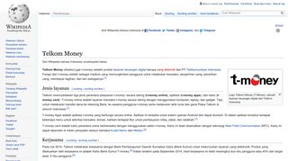 
                            5. Telkom Money - Wikipedia bahasa Indonesia, ensiklopedia bebas