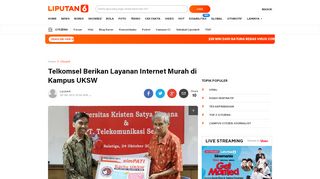 
                            13. Telkomsel Berikan Layanan Internet Murah di Kampus UKSW ...