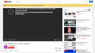 
                            6. TELL ME MORE Pro v10 Teaser - Spanish - YouTube