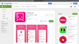 
                            2. Tellonym - App su Google Play