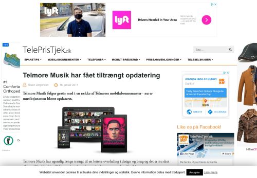 
                            12. Telmore Musik mobilabonnement med ny opdatering - TelePrisTjek.dk