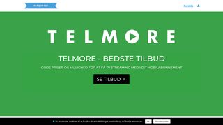 
                            2. ⇒ TELMORE Oversigt. Mobil Bredbånd, Mobil Pakker, og Mere Til.