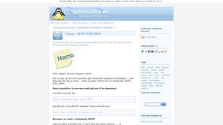 
                            6. Telnet : SMTP POP IMAP - System-Linux