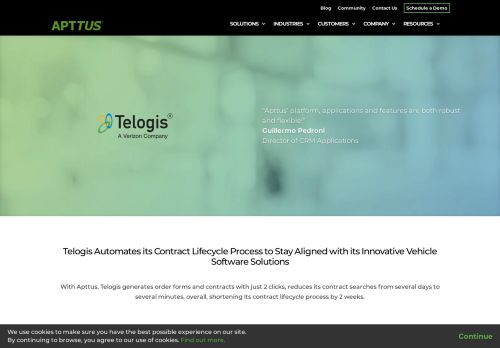 
                            12. Telogis - APTTUS