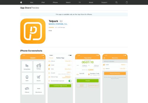 
                            5. Telpark on the App Store - iTunes - Apple