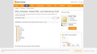 
                            6. tel.quick (DSL und Internet by Call Tarife) - Verivox