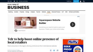 
                            6. Telr to help boost online presence of local retailers - Gulf News