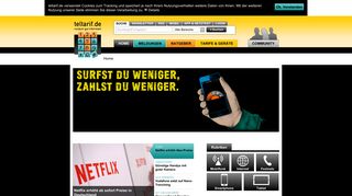 
                            7. teltarif.de: Tarife und News für Smartphones, DSL und Festnetz