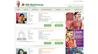 
                            4. Telugu - KM Matrimony - Search Results